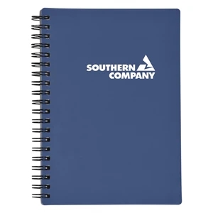 Rubberized Spiral Bound Notebook