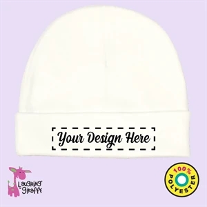 Baby Beanie Hats White- Laughing Giraffe®