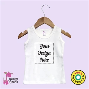 Toddler & Kids Tank Top White- Laughing Giraffe®