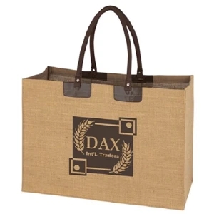 Jumbo Jute Tote Bag