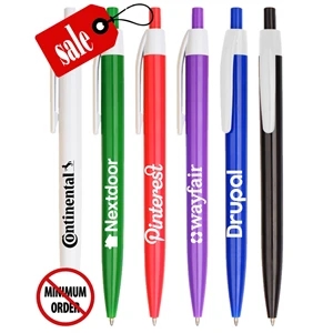 Closeout "Promotional" Colored Click Pen - No Minimum  BB24