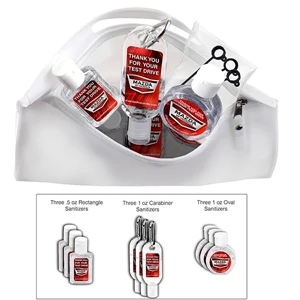 Multi-use 9 Piece sanitizer kit