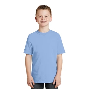 Hanes - Youth Beefy-T 100% Cotton T-Shirt.