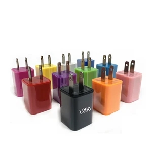 2 Dual USB Port Phone Plug Wall Charger Adapter