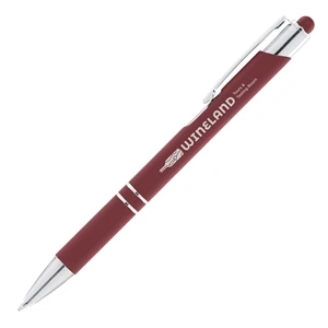 Burgundy-Silver