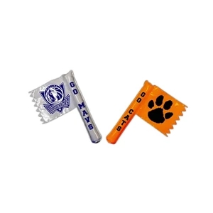 1 Color - Custom Inflatable Sports Flag With Printing On Both Sides And Pole