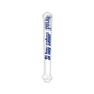 Thunderstix (tm) - 1 Side - Pair Of Inflatable Baseball Bat Thunder Sticks For Events