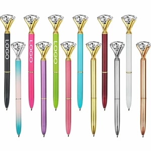 Luxury Big Crystal Diamond Ballpoint Pens