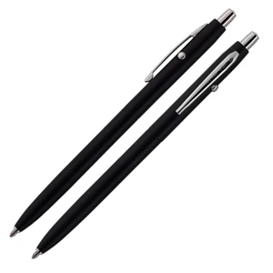 Matte Black Shuttle Space Pen w/ Chrome Accents