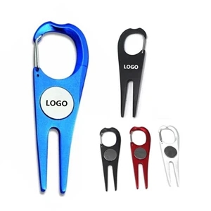 Divot Tool With Ball Marker