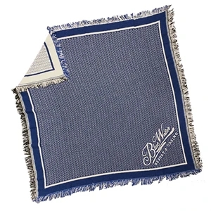 48 x 48, 1.65 lb., Custom Woven Throw USA Made