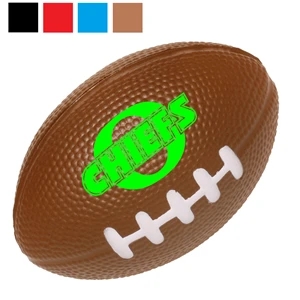 Football Shaped Stress Ball w/ Custom Logo