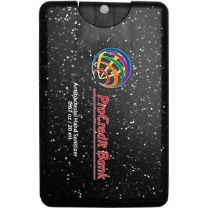 Sparkle/Bling Credit Card Antibacterial Hand Sanitizer