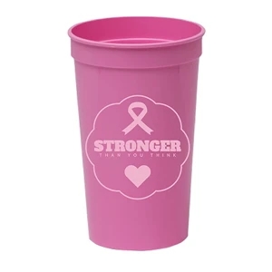 22 oz. Colored Stadium Cup - Made in USA