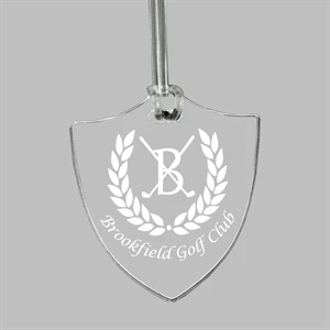 Custom Acrylic Laser Etched Bag Tag
