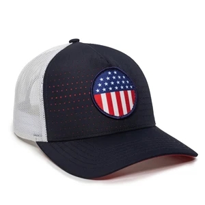 Perforated 5-Panel Mesh Back Cap