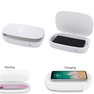 Portable Noncontact UV Sterilizer Box With Wireless Charging