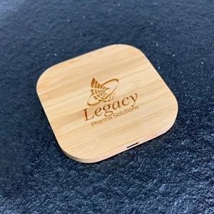 Nature Inspired Bamboo Fast Charging 15W Pad