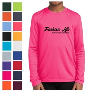 Sport-Tek® PosiCharge® Youth's Long-Sleeved T-Shirt