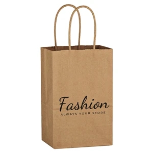 5-1/4" x 8- 1/4" Kraft Paper Bag