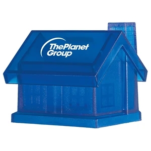 Plastic House-Shaped Coin Bank