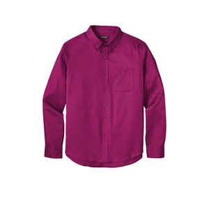 Port Authority Long Sleeve SuperPro React Twill Shirt.