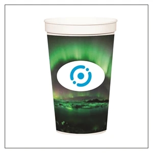 Extra Large Solid-Colored Arena Cup - 32 oz.