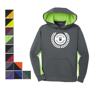 Colorblock Designed Hooded Sweatshirt