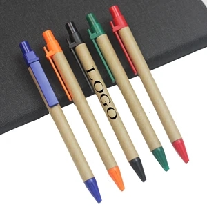 Eco-Friendly Recycled Cardboard Ballpoint Pens