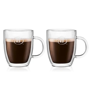 Bodum Bistro 10oz Double Wall Mug Set - 2 Pcs