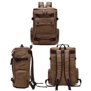 Heavy Canvas Hiking Backpack