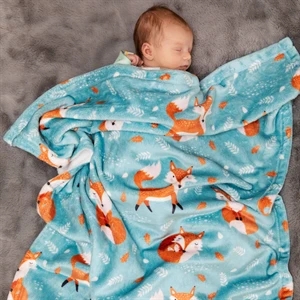 Tahoe Microfleece Baby Blanket