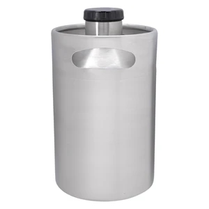 64 Oz. Portable and Handy Stainless Steel Growler