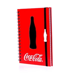 Custom Logo WIRED NOTEBOOK FULL COVER PRINT -branded pages