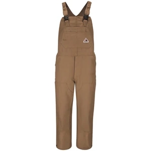 Bulwark® FR Brown Duck Unlined Bib Overall