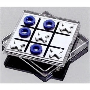 Magnetic Tic Tac Toe Game With Your Design Custom-imprinted On Game Top