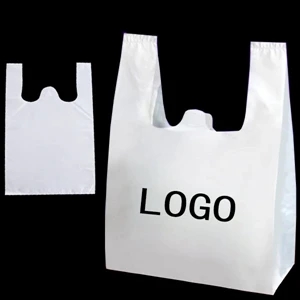 T-Shirt Plastic Shopping Bags - Small