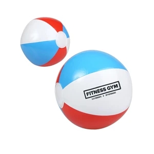 10" American Flag-inspired Beach Ball