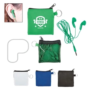 Glides Earbuds in Zip Pouch