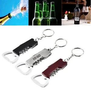 Wine Bottle Opener Keychain