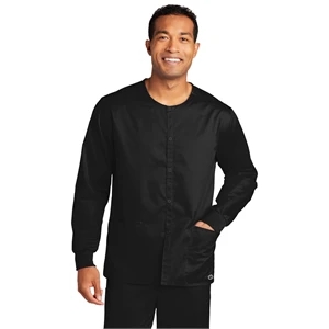 Wink Unisex WorkFlex Snap-Front Scrub Jacket