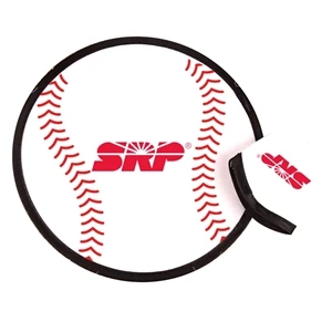 Baseball Foldable Flyer Disc Fan with Pouch Round