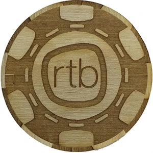 Wood Poker Chips