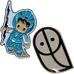 Die struck Soft Enamel Lapel Pins