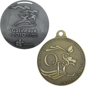 Diestruck Antiqued Medals