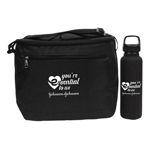 Keeping It Cool Gift Set With Cooler And Water Bottle