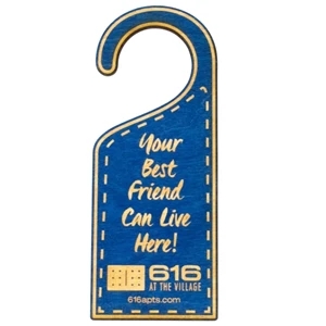 Custom Wood Door Hangers