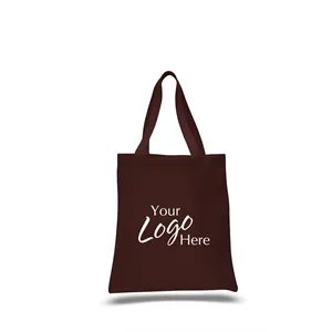 Custom Logo Promotional Canvas Tote 15"W x 16"H Bag