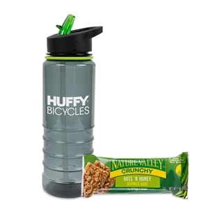 25 Oz Bottle With Nature Valley Granola Bar