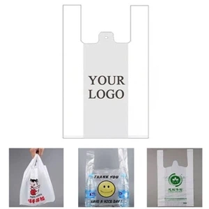 T-shirt Plastic Shopping Bag.